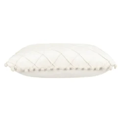 Inspire Me! Cloud9d Diamond Beige Pillow – 20″ X 20″ PILLOWS, RUGS, & THROWS Hot