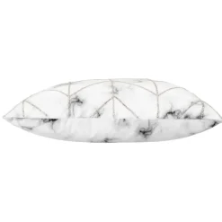 Inspire Me! Cloud9d Elise Charcoal Gold Pillow – 14″ X 20″ PILLOWS, RUGS, & THROWS Hot