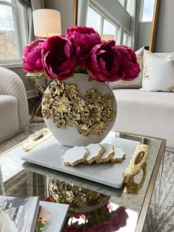 Inspire Me! Home Decor 24.5″ Cream Peony Stem Online