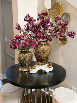 Inspire Me! Home Decor 25″ Cream/Pink Lilac Stem Best