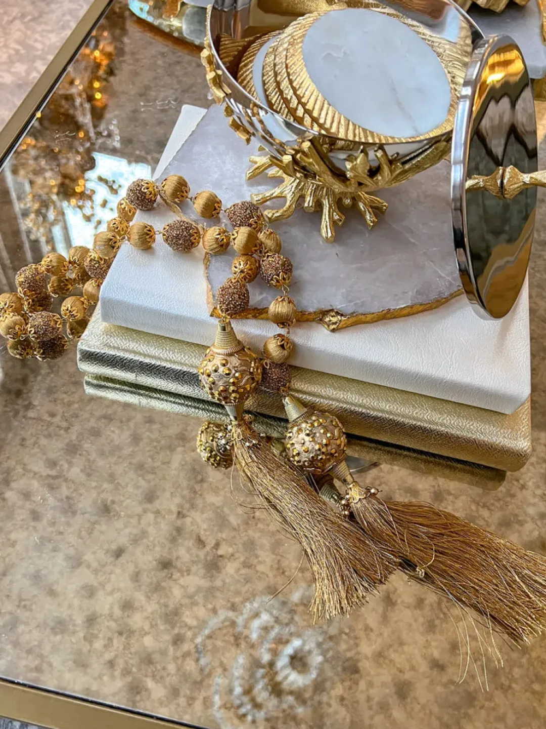 Inspire Me! Home Decor Faux Feathered Floral Stem Hot