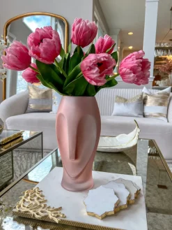 Inspire Me! Home Decor Floral Stems 19″ Soft Beige Peony Stem Best