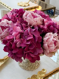 Inspire Me! Home Decor Floral Stems Real Touch Rose Bundle (2 Colors) Online
