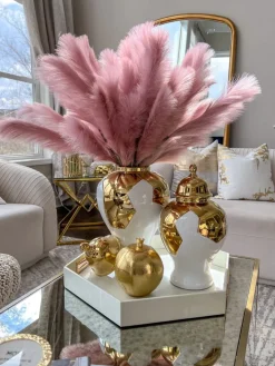 Inspire Me! Home Decor Gold Geode Base Pedestal Bowl Hot