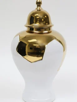 Inspire Me! Home Decor Gold Geode Base Pedestal Bowl Hot
