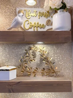 Inspire Me! Home Decor Gold Gumball Machine New