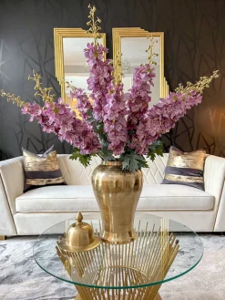 Inspire Me! Home Decor Gold Metal Branch And Glass Vase Outlet