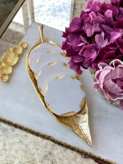 Inspire Me! Home Decor Gold Teardrop Candle Holders (2 Sizes) Outlet
