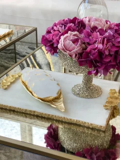 Inspire Me! Home Decor Gold Teardrop Candle Holders (2 Sizes) Outlet