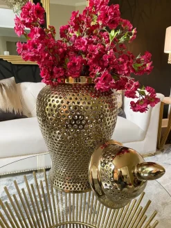 Inspire Me! Home Decor Open Circle Pedestal Vase Discount