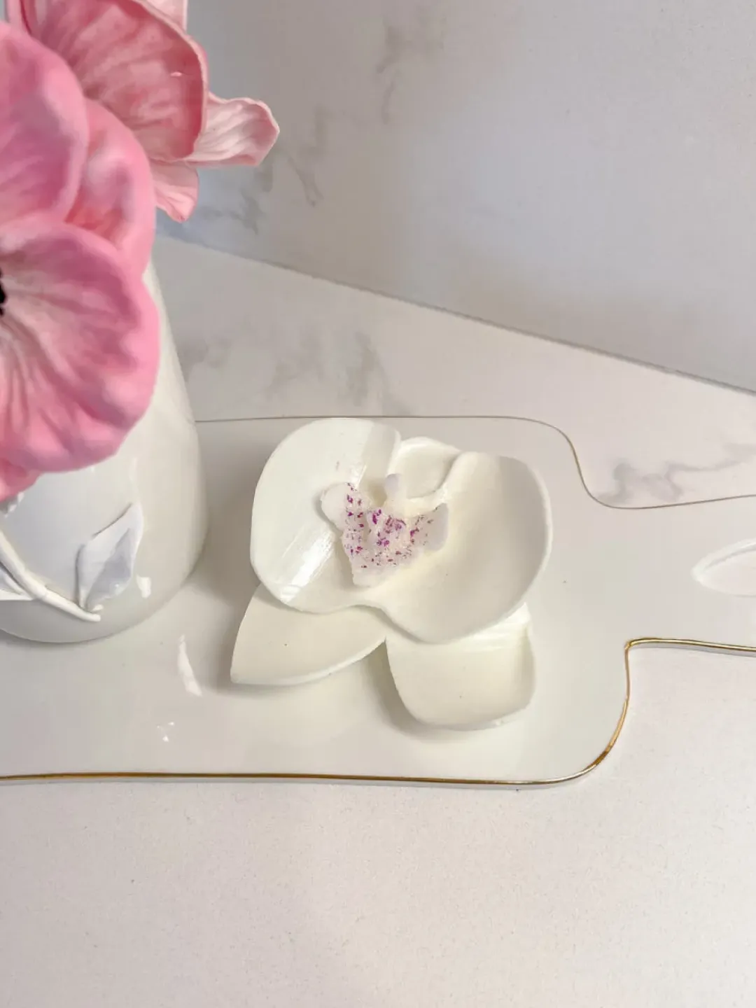 Inspire Me! Home Decor Orchid Bath Soap BATHROOM Outlet