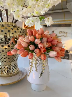 Inspire Me! Home Decor 21″ Pink Magnolia Stem Sale