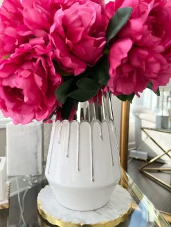 Inspire Me! Home Decor 23.5″ Real Touch Pink Rose Stem Online