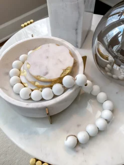 Inspire Me! Home Decor White And Gold Resin Birds (Set Of 2) Discount