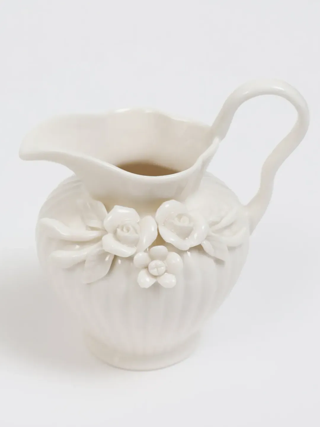 Inspire Me! Home Decor White Ceramic Lidded Jar With Gold Linear Detail (3 Sizes) Outlet