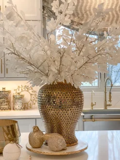 Inspire Me! Home Decor 42″ White Cherry Blossom New