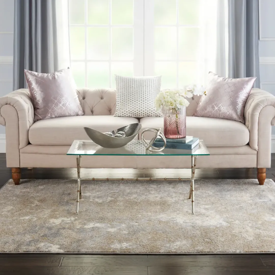 Inspire Me! Nourison Joli Area Rug – Ivory/Beige/Grey (3 Sizes) Best